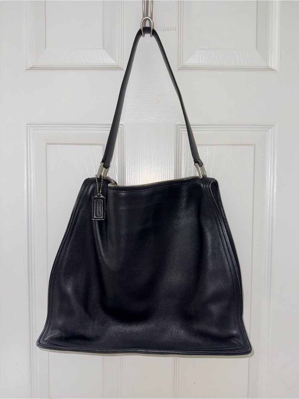 Vintage Coach Black Monterey Hobo- Style 6143